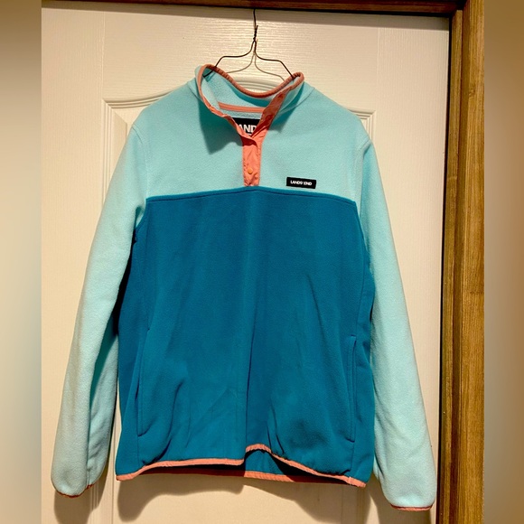 Lands' End Women's Pullover Fleece - Picture 1 of 5